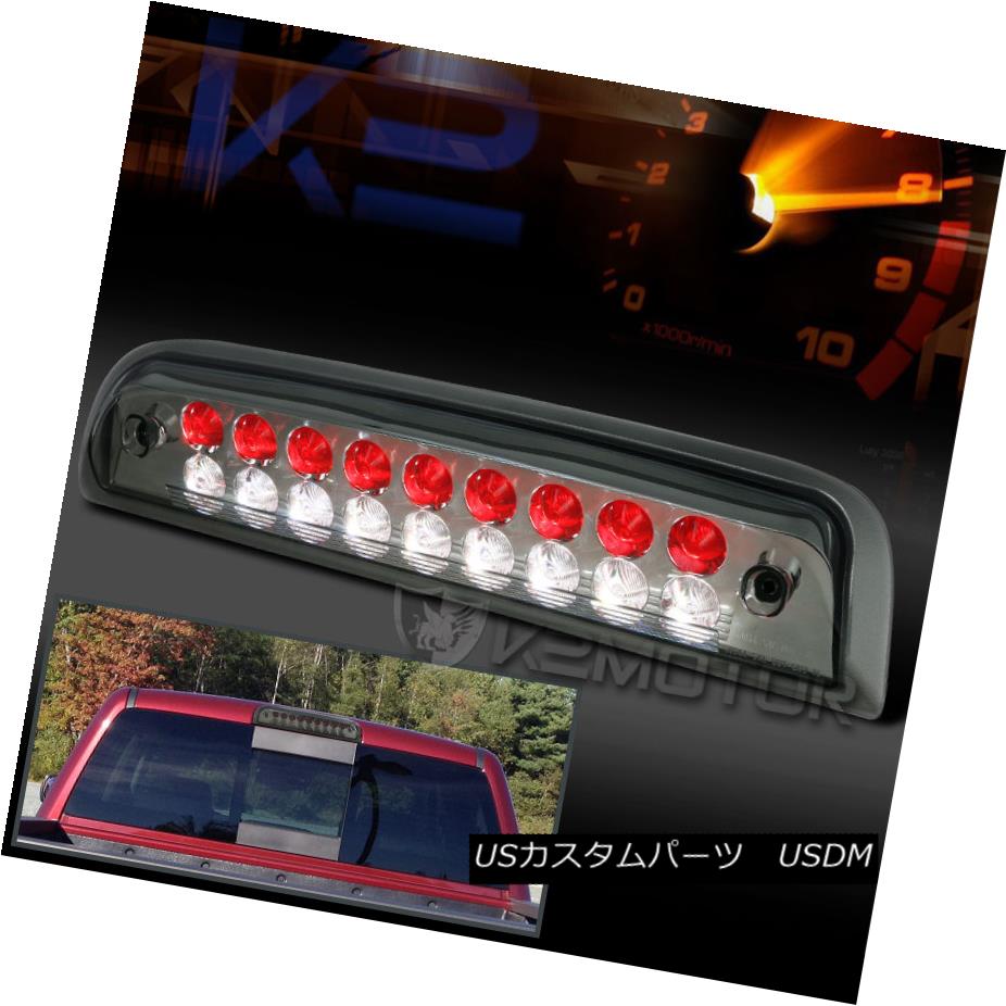 テールライト 14-16 Chevy Silverado GMC Sierra Smoke LED 3rd Brake Light+Red&Clear Inner Lens 14-16 Chevy Silverado GMC Sierra Smoke LED第3ブレーキライト+レッド＆クリーナー rインナーレンズ 【並行輸入品】