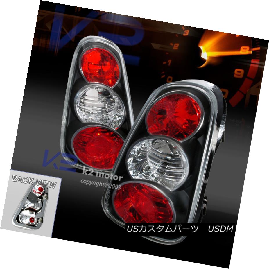 テールライト 02-04 Mini Cooper Black Signal Stop Lamps Tail Rear Brake Lamps Replacement 02-04ミニクーパーブラック信号停止ランプテールリアブレーキランプ交換 【並行輸入品】
