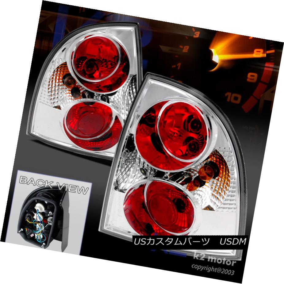 テールライト For 2001-2005 Volkswagen Passat 4Dr Tail Lights Chrome 2001?2005年フォルクスワーゲンパサート4Drテールライトクローム 【並行輸入品】