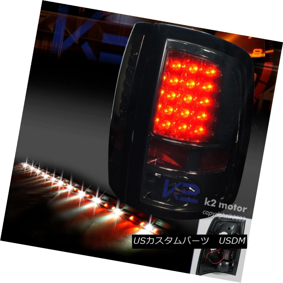 テールライト 2009-2017 DODGE RAM SMOKE LED TAIL LIGHTS+60\