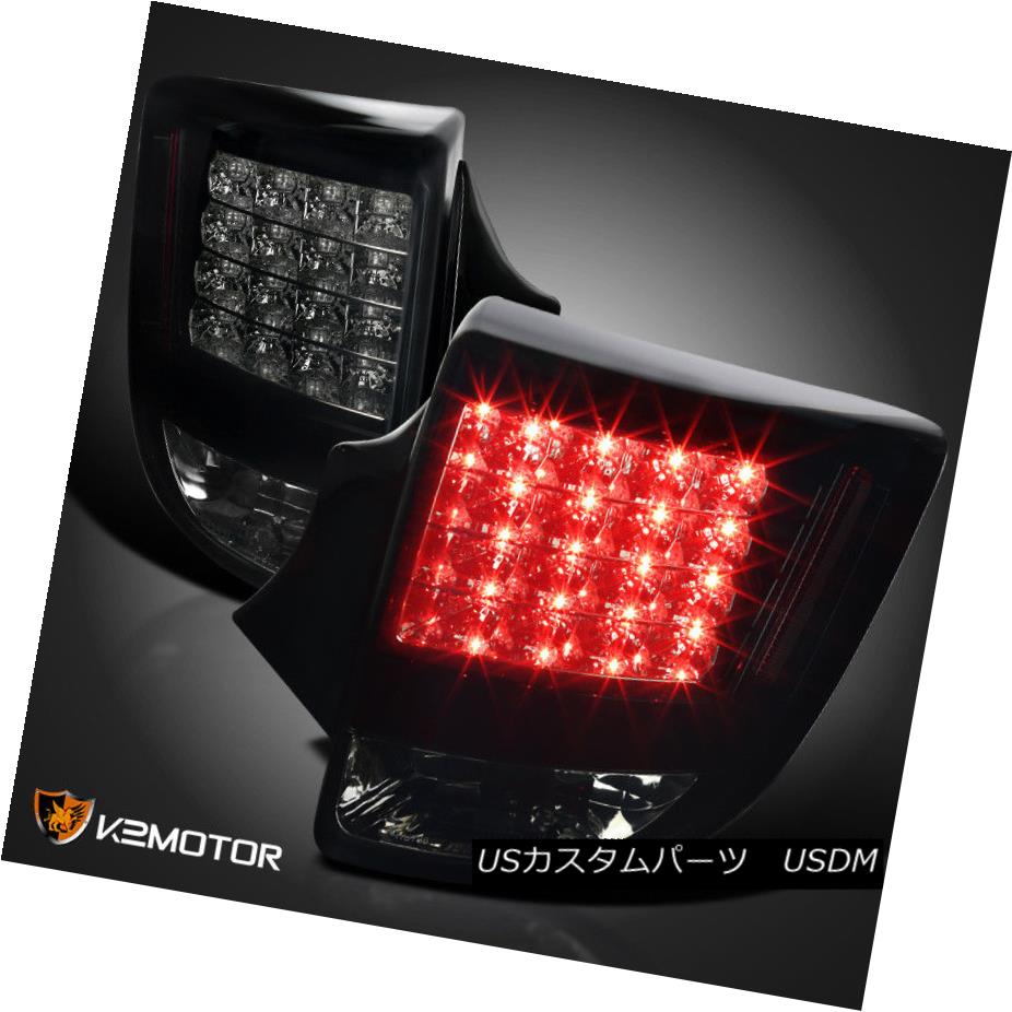 テールライト Smoke Lens 2000-2005 Toyota Celica Rear Brake LED Tail Lights Glossy Black スモークレンズ2000-2005トヨタセリカリヤブレーキLEDテールライトグロッシーブラック 【並行輸入品】