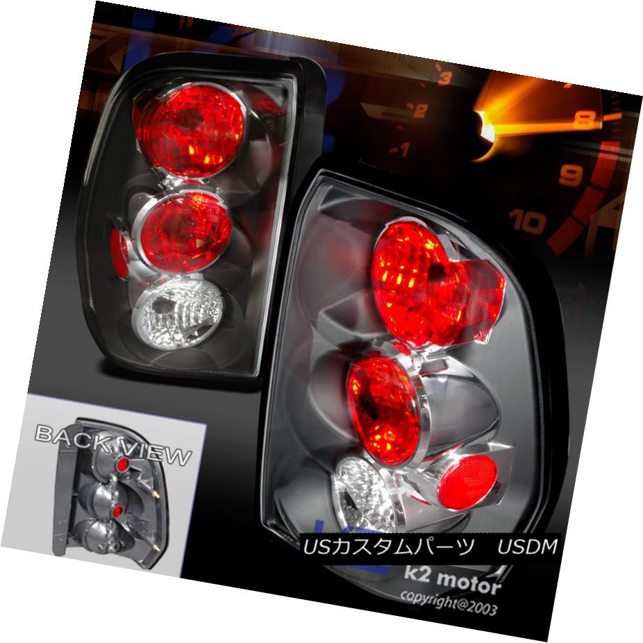 テールライト 2002-2009 Chevy Trailblazer Black Tail Lights Brake Lamp 2002-2009シボレートレイルブレイジャーブラックテールライトブレーキランプ 【並行輸入品】