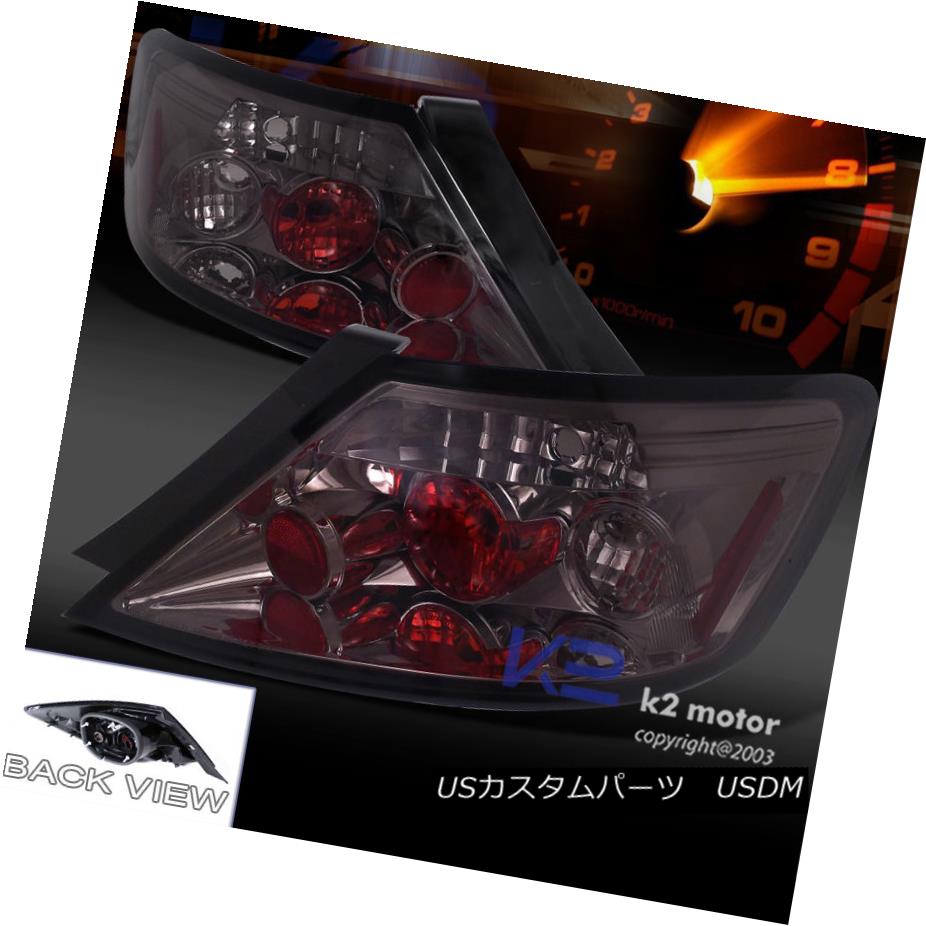 テールライト For 2006-2011 Honda Civic 2Dr Coupe Smoke Lens Tail Lights Pair 2006 - 2011年ホンダシビック2Drクーペ煙レンズテールライトペア 【並行輸入品】