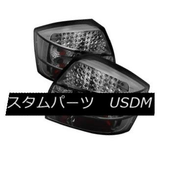 テールライト Audi 02-05 A4 S4 Quattro B6 4Dr Sedan Smoke LED Rear Tail Lights Brake Lamp Set Audi 02-05 A4 S4 Quattro B6 4DrセダンスモークLEDリアテールライトブレーキランプセット 【並行輸入品】