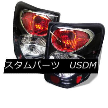 テールライト Jeep 99-04 Grand Cherokee Black Euro Style Rear Tail Lights Brake Lamp Set ジープ99-04グランドチェロキーブラックユーロスタイルリアテールライトブレーキランプセット 【並行輸入品】