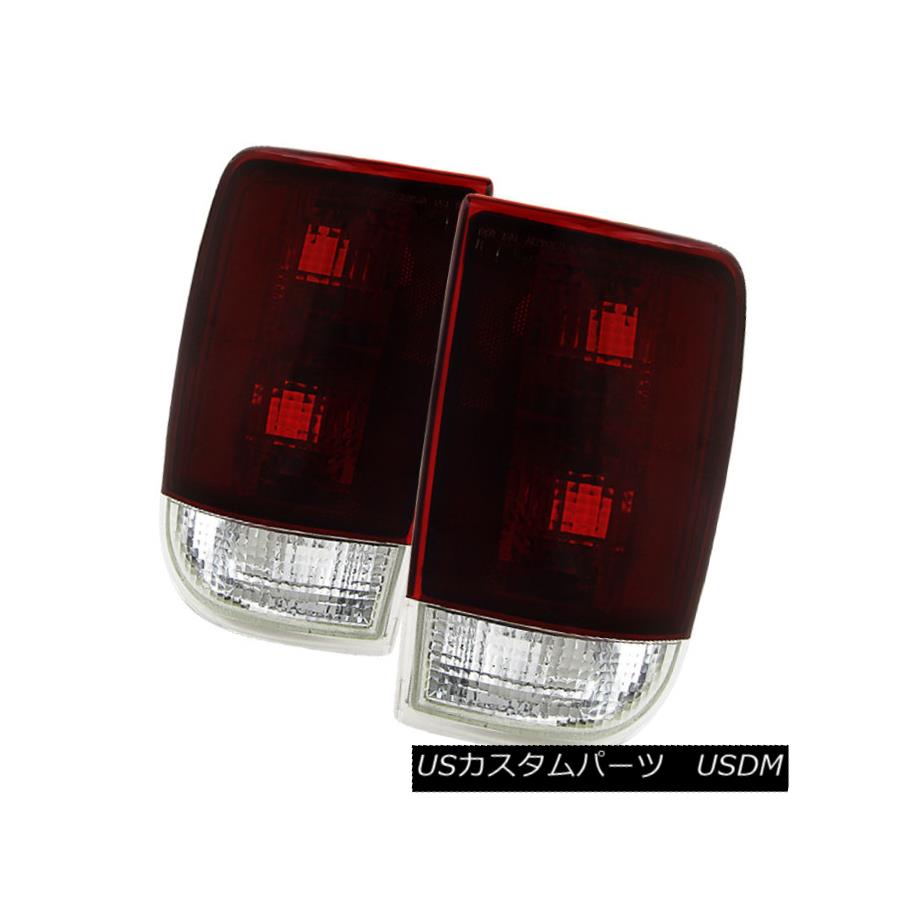 テールライト Chevy 95-05 Blazer Jimmy Bravada Red Smoke Replacement Rear Tail Brake Lights Chevy 95-05 Blazerジミー・ブラバダ・レッド・スモーク・リプレイスリア・テール・ブレーキライト 【並行輸入品】