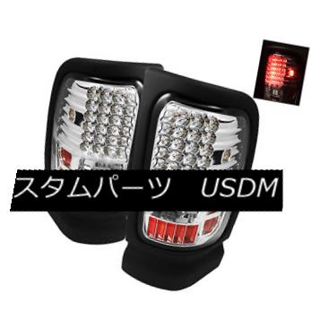 テールライト Dodge 94-01 Ram 1500/2500/3500 Clear LED Tail Lights Brake Lamps Left & Right ドッジ94-01 RAM 1500/2500/3500クリアLEDテールライトブレーキランプ左＆amp; 右 【並行輸入品】