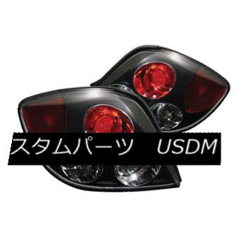 テールライト Fit Hyundai 03-05 Tiburon Black Euro Style Rear Tail Lights Lamp Set GS GT SE フィットヒュンダイ03-05 TiburonブラックユーロスタイルリアテールライトランプセットGS GT SE 【並行輸入品】