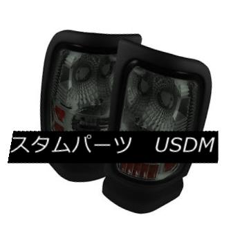 テールライト Dodge 94-01 Ram 1500/2500/3500 Smoked Tail Lights Brake Lamps Left & Right Set ドッジ94-01 RAM 1500/2500/3500スモークテールライトブレーキランプ左＆amp; 右セット 【並行輸入品】
