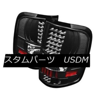 テールライト Ford 04-08 F150 F-150 Black LED Tail Brake Lights Left & Right Set フォード04-08 F150 F-150ブラックLEDテールブレーキライト左＆amp; 右セット 【並行輸入品】