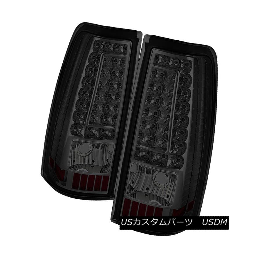テールライト New Chevy 99-02 Silverado 99-03 GMC Sierra Smoked LED Tail Brake Lights Pair Set 新しいシボレー99-02 Silverado 99-03 GMC SierraスモークLEDテールブレーキライトペア 【並行輸入品】