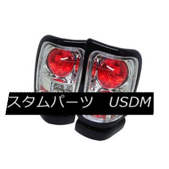 テールライト Dodge 94-01 Ram 1500/2500/3500 Chrome Euro Style Rear Tail Light Brake Lamp Set ドッジ94-01 RAM 1500/2500/3500クロムユーロスタイルリアテールライトブレーキランプセット 【並行輸入品】