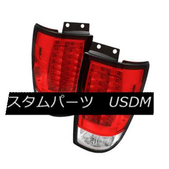 テールライト Ford 97-02 Expedition Red Clear Rear Tail Light Brake Lamp Set G2 Eddie XLT フォード97-02遠征レッドクリアリアテールライトブレーキランプセットG2エディXLT 【並行輸入品】