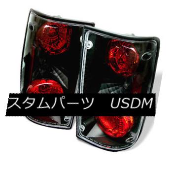 テールライト Toyota 89-95 Pick Up Black Euro Style Rear Tail Lights Lamp Set トヨタ89-95ピックアップブラックユーロスタイルリアテールライトランプセット 【並行輸入品】
