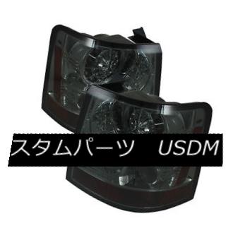 テールライト Land Rover 06-09 Range Rover Sport Smoke LED Rear Tail Lights Brake Lamp Set ランドローバー06-09レンジローバースポーツスモークLEDリアテールライトブレーキランプセット 【並行輸入品】|カスタムパーツ WORLD倉庫