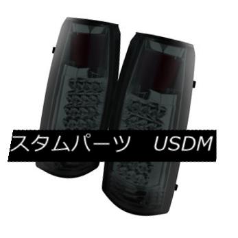 テールライト Chevy GMC 88-98 C/K Series 1500 2500 3500 Smoked LED Rear Tail Lights Brake Lamp Chevy GMC 88-98 C / Kシリーズ1500 2500 3500スモークLEDリアテールライトブレーキランプ 【並行輸入品】 44,616円