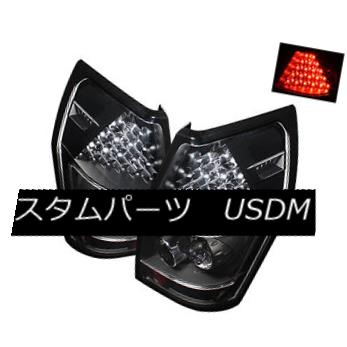 テールライト Dodge 05-07 Magnum Black LED Rear Tail Light Brake Lamp Set ドッジ05-07マグナムブラックLEDリアテールライトブレーキランプセット 【並行輸入品】