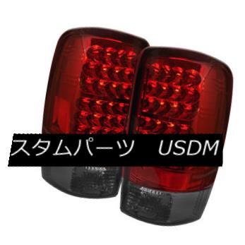 テールライト Chevy 00-06 Suburban Tahoe Yukon Red Smoke LED Tail Light Set Lamp LS LT SLT SLE Chevy 00-06郊外のタホウーコン赤い煙LEDテールライトセットランプLS LT SLT SLE 【並行輸入品】
