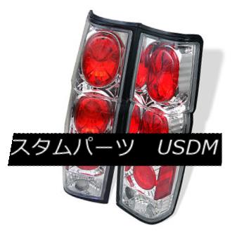 テールライト Fit Nissan 86-97 Hardbody Chrome Euro Style Rear Tail Lights Brake Lamp Pick Up フィット日産86-97ハードボディクロームユーロスタイルリアテールライトブレーキランプピックアップ 【並行輸入品】