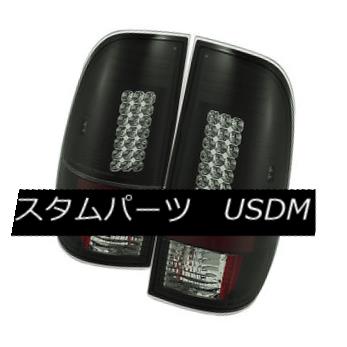 テールライト Ford 97-03 F150 99-07 F250/350/450/550 SuperDuty Black Smoke LED Tail Lights Ford 97-03 F150 99-07 F250 / 350/450/5 50 SuperDuty Black Smoke LEDテールライト 【並行輸入品】