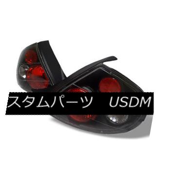 テールライト Dodge 00-02 Neon Black Euro Style Rear Tail Lights Brake Lamp Set ドッジ00-02ネオンブラックユーロスタイルリアテールライトブレーキランプセット 【並行輸入品】