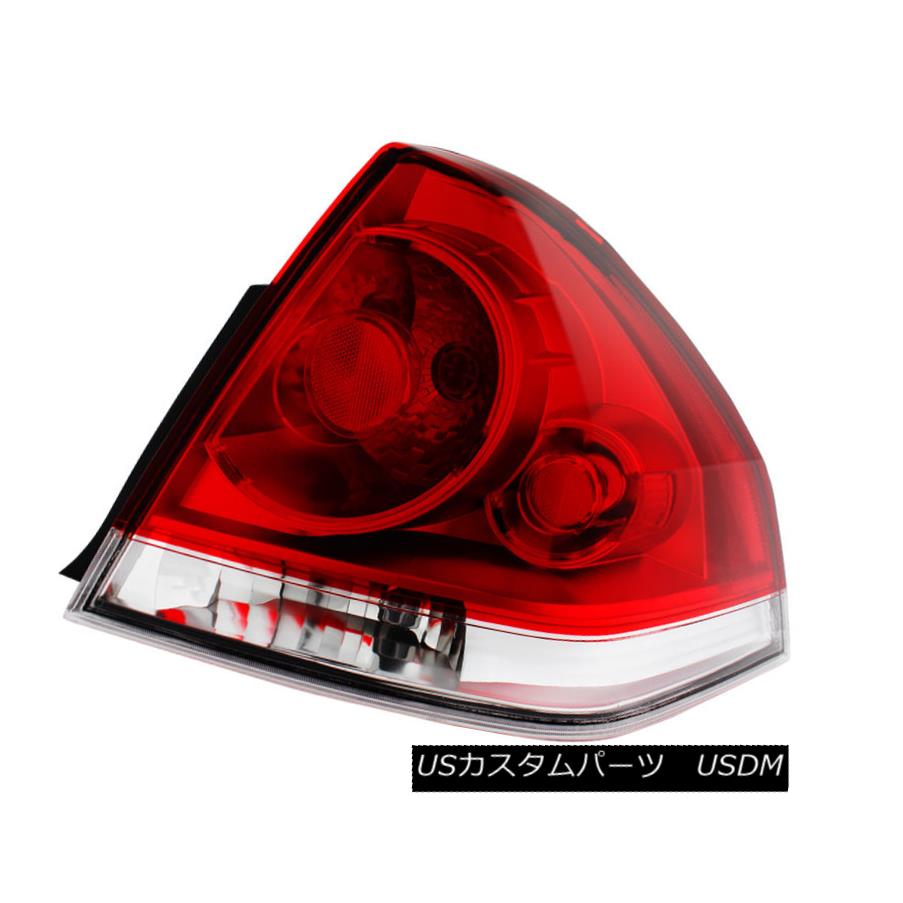 テールライト Chevy 06-13 Impala Red & Clear Factory Style Passenger Side Tail Brake Light シェビー06-13インパラレッド＆amp; ファクトリースタイルの乗客側テールブレーキライトをクリア 【並行輸入品】 33,176円