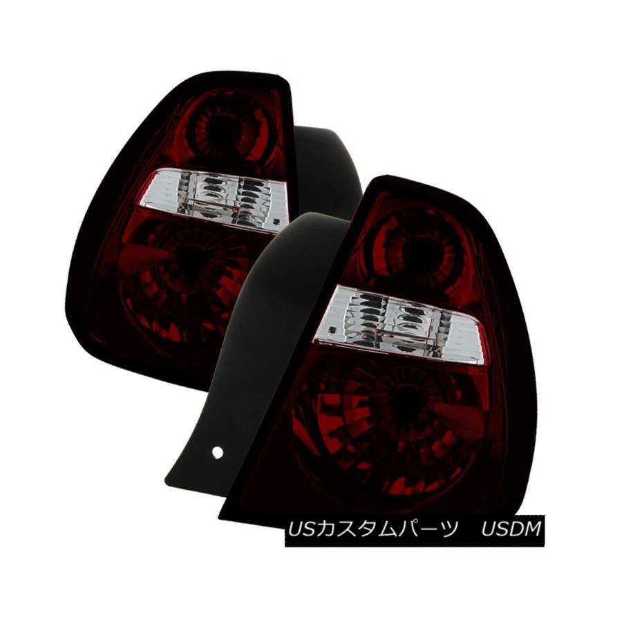 テールライト Chevy 04-07 Malibu Red Smoked Replacement Rear Tail Brake Lights LT Maxx LS LTZ Chevy 04-07 Malibuレッド・スモーク・リプレイスリア・テール・ブレーキ・ライトLT Maxx LS LTZ 【並行輸入品】