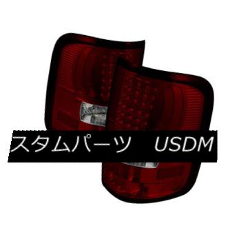 テールライト Ford 04-08 F150 F-150 Red Clear LED Tail Brake Lights Left & Right Set フォード04-08 F150 F-150レッドクリアLEDテールブレーキライト左＆amp; 右セット 【並行輸入品】
