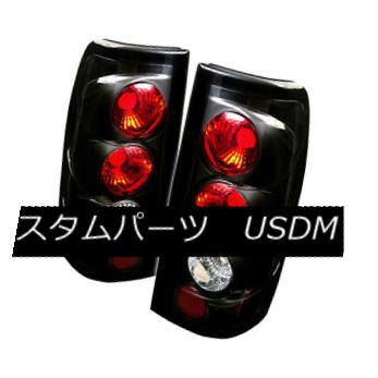 テールライト Chevy/GMC 99-02 Silverado/Sierra 1500/2500/3500 Black Rear Tail Lights Set G2 Chevy / GMC 99-02 Silverado / Sier ra 1500/2500/3500ブラックリアテールライトセットG2 【並行輸入品】