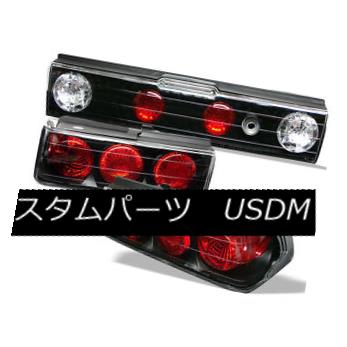 テールライト Honda 88-91 CRX Black Euro Style Tail Lights Brake Lamp Set HF SI DX Base ホンダ88-91 CRXブラックユーロスタイルテールライトブレーキランプセットHF SI DXベース 【並行輸入品】