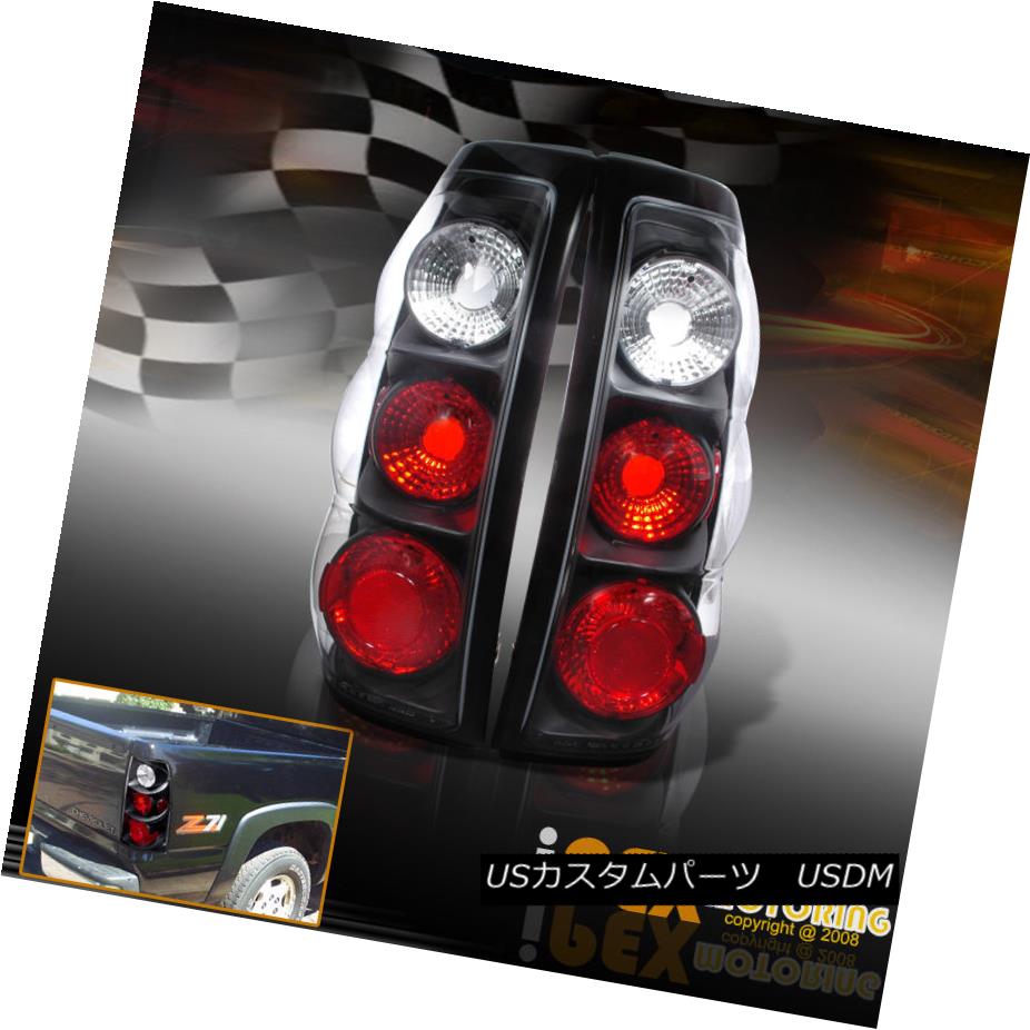 テールライト For All 1999-2002 Chevy Silverado GMC Sierra 1500 2500HD Black Tail Lights Lamps すべて1999-2002シボレーシルバラードGMC Sierra 1500 2500HDブラックテールライトランプ 【並行輸入品】