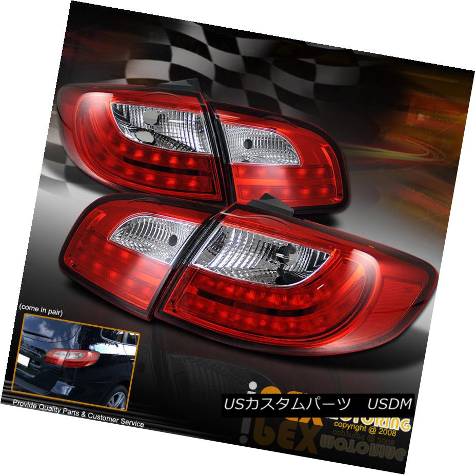 テールライト (ULTIMATE LED) 2007-2011 SANTA FE GL/GLS/SE/LIMITED RED Rear Tail Lights Lamp （ULTIMATE LED）2007-2011サンタフェGL / GLS / SE /限定 TED REDリアテールライトランプ 【並行輸入品】