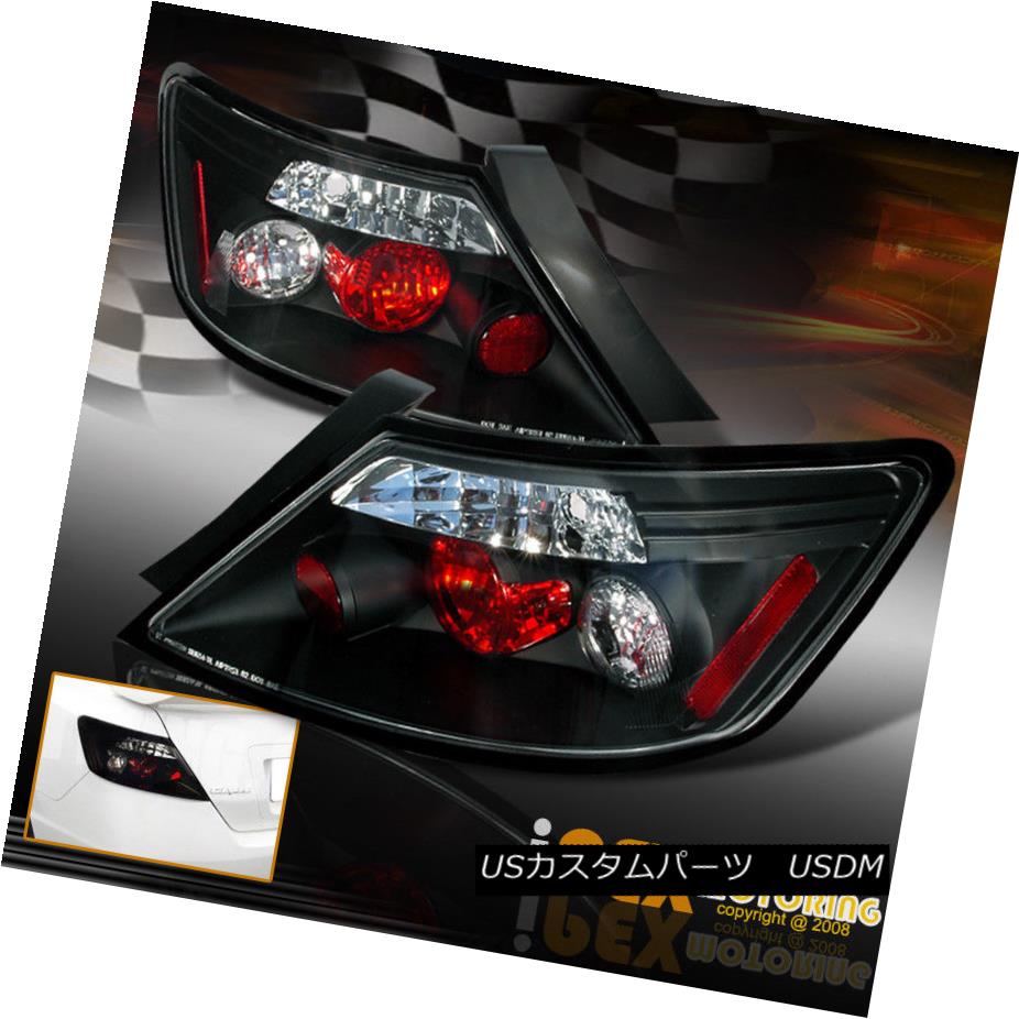 テールライト For 2006-2011 Honda Civic 2Dr Coupe FG JDM Black Type-R Style Tail Lights Lamp 2006 - 2011年ホンダシビック2DrクーペFG JDMブラックタイプ-Rスタイルテールライトランプ 【並行輸入品】