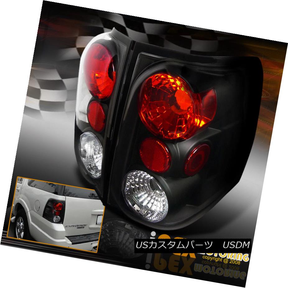 テールライト Brand New Pair L+R 2003-2006 Eddie Bauer Ford Expedition Tail Lights Black ブランドニューペアL + R 2003-2006 Eddie Bauer Ford遠征テールライトブラック 【並行輸入品】