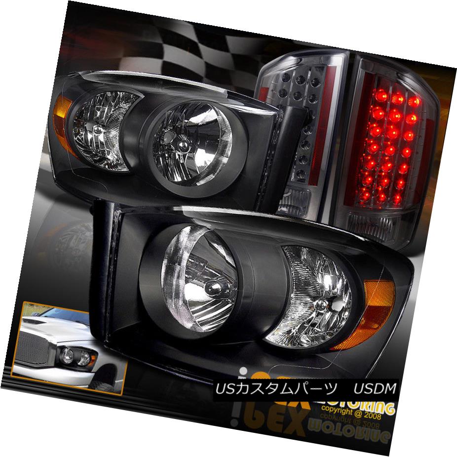 新しいブランド Bright Headlight Black 3500 2500 1500 Ram Dodge 07 08 テールライト Led 3500ブラックヘッドライト ブライトledテールライトスモーク 2500 07 08ダッジラム1500 Smoke Light Tail Usdm 0036 1024 Www Quickglobalsolution Com