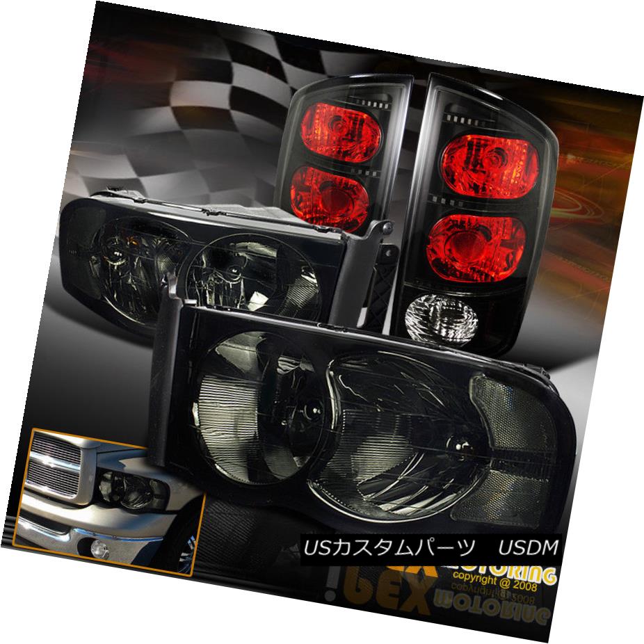 テールライト (BlackOut Set) 2002-2005 Dodge Ram 1500/2500/3500 Smoke Headlights + Tail Light （BlackOut Set）2002-2005ダッジラム1500/2500/3500スモークヘッドライト+テールライト 【並行輸入品】