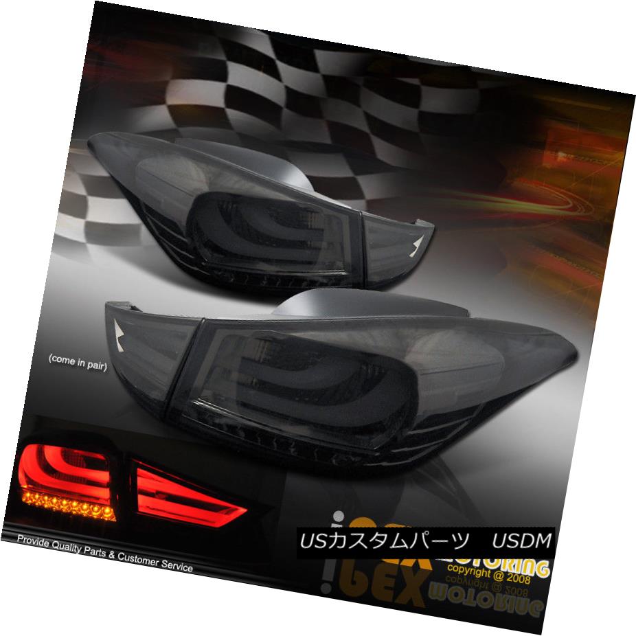 テールライト ( Bright LED Design ) Pair Brightest LED Tail Lights For 2011 2012 2013 Elantra （明るいLEDの設計）2011年の最も明るいLEDのテールライトは、2012年に2013年Elantra 【並行輸入品】