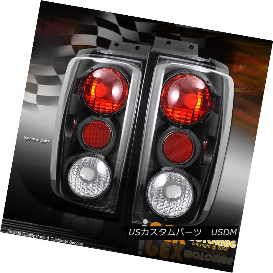 テールライト 1997 - 2002 Ford Expedition SUV Black Signal Rear Brake Tail Lights Lamps 1997 - 2002フォード遠征SUVブラックシグナルリアブレーキテールライトランプ 【並行輸入品】