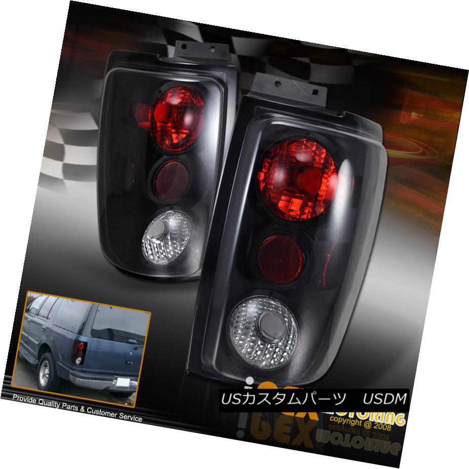 テールライト 1997-2002 Ford Expedition Dark Smoke Altezza Signal Rear Brake Tail Lights Lamps 1997-2002フォード遠征ダークスモークアルテッツァ信号リアブレーキテールライトランプ 【並行輸入品】