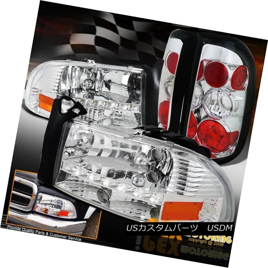 新しい コーナー信号 テールライトクローム Ledヘッドライトw Dakota Dodge 1997 04 Chrome Lights Tail Signals Corner W Headlights Led Dakota Dodge 1997 04 テールライト Usdm 0036 1257 Kabmojokerto Jdih Jatimprov Go Id