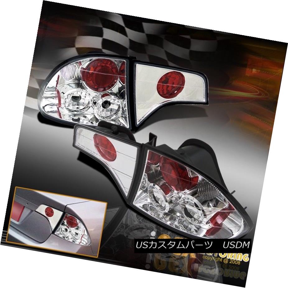 テールライト NEW 2006-2011 Honda Civic 4Dr FA Sedan JDM Red Tail Lights Brake Lamps NEW 2006-2011ホンダシビック4Dr FAセダンJDMレッドテールライトブレーキランプ 【並行輸入品】 35,250円