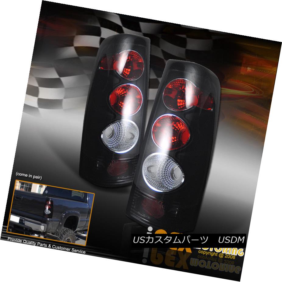 テールライト 99-02 Silverado Sierra 1500/2500 HD BLACK Altezza Brake Reverse Tail Lights Lamp 99-02 Silverado Sierra 1500/2500 HD BLACK Altezzaブレーキリバーステールライトランプ 【並行輸入品】