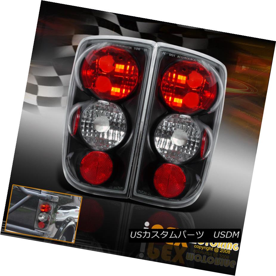 テールライト Pair L+R 1995-2004 Chevy Blazer / GMC Jimmy Black Tail Lights ペアL + R 1995-2004シボレーブレイザー/ GMCジミーブラックテールライト 【並行輸入品】