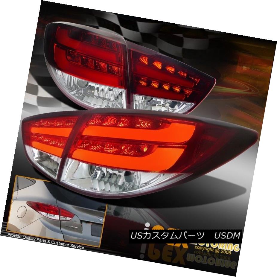 テールライト BRIGHTEST ( Limited Red Lens ) For 2010 2011 2012 Hyundai Tucson LED Tail Lights BRIGHTEST（限定赤色レンズ）2010年2011 Hyundai Tucson LEDテールライト用 【並行輸入品】