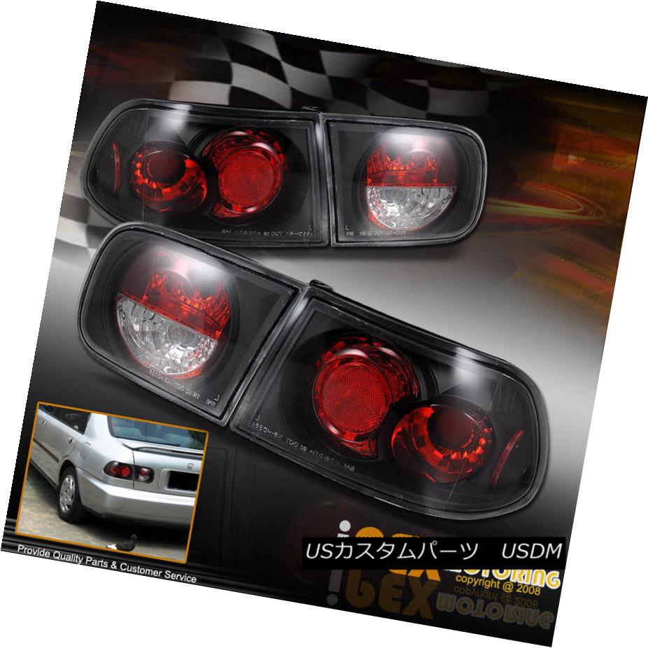 テールライト 92-95 Honda Civic 2/4DR Coupe Sedan JDM BLACK ALTEZZA RED Brake Tail Lights Lamp 92-95ホンダシビック2 / 4DRクーペセダンJDM BLACK ALTEZZA REDブレーキテールライトランプ 【並行輸入品】 34,249円