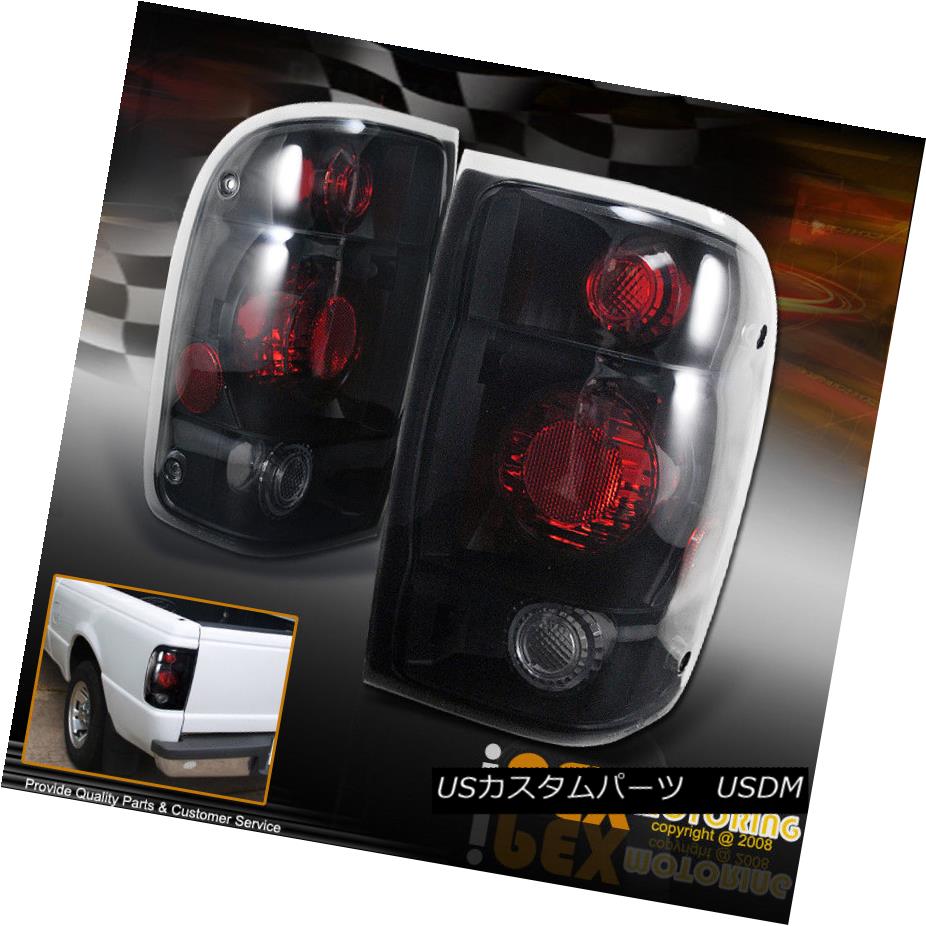 テールライト 1998 1999 2000 Ford Ranger Dark Smoke Rear Tail Lights ( New + Free Shipping ) 1998 1999 2000フォードレンジャーダークスモークリアテールライト(新品+送料無料) 【並行輸入品】