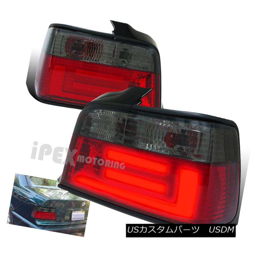 テールライト 1992-1998 BMW E36 3-Series 2Dr Coupe FaceLifted Red Smoke Tail Lights 1992-1998 BMW E36 3シリーズ2DrクーペFaceLifted赤い煙テールライト 【並行輸入品】