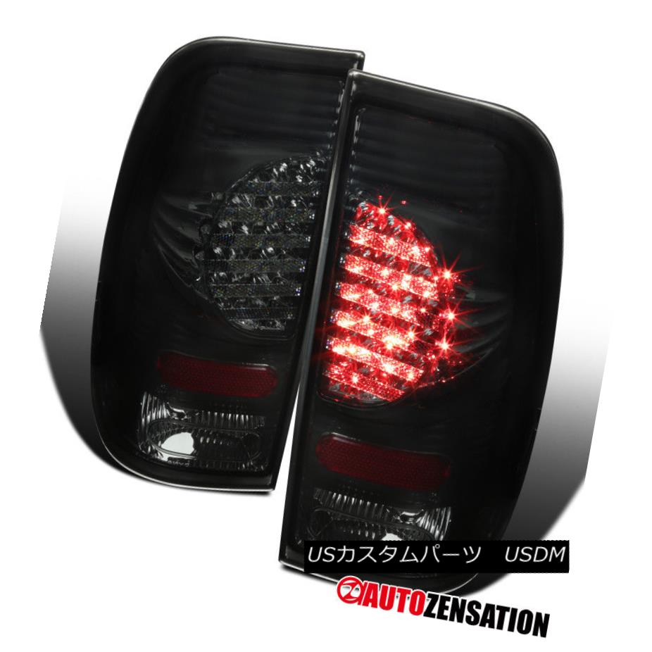テールライト Ford 97-03 F150 99-07 F250 Styleside Smoke LED Tail Lights Rear Brake Lamps Ford 97-03 F150 99-07 F250 Styleside Smoke LEDテールライトリアブレーキランプ 【並行輸入品】