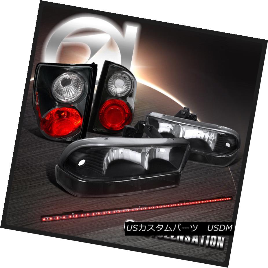 テールライト 98-04 S10 Blazer Black Crystal Headlights+Bumper+Tail Lights+LED Tailgate Bar 98-04 S10 Blazer Blackクリスタルヘッドライト+ Bum +テールライト+ LEDテールゲートバー 【並行輸入品】