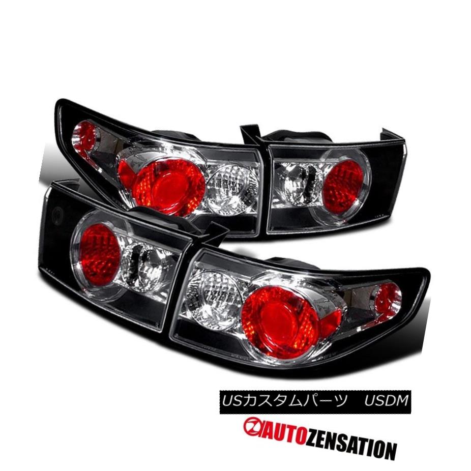 テールライト Fit 03-05 Honda Accord 4dr Black Altezza Tail Lights Rear Brake Lamps フィット03-05ホンダアコード4drブラックアルテッツァテールライトリアブレーキランプ 【並行輸入品】 36,322円